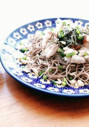 簡単！ 肉そば (冷たい)-レシピのメイン写真