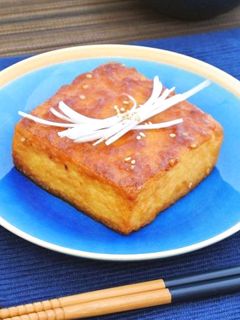 絹厚揚げの味噌照り焼き-レシピのメイン写真