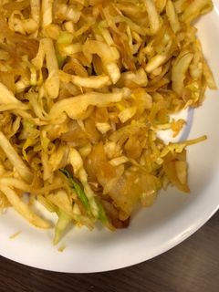 キャベツと玉ねぎのカレー炒め-レシピのメイン写真
