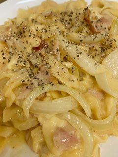 牛乳で★全卵で★濃厚カルボナーラ-レシピのメイン写真