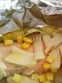簡単!鮭ときのこのホイル焼き-レシピのメイン写真