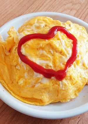 10分で簡単！オムライス-レシピのメイン写真