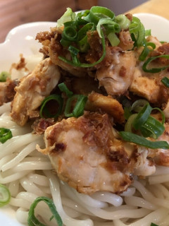 梅おかかささみのぶっかけうどん-レシピのメイン写真