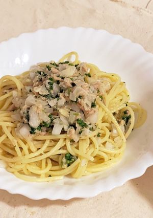 ツナとレモンのパスタ-レシピのメイン写真