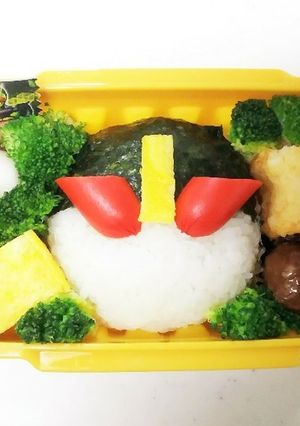 仮面ライダー電王☆キャラ弁-レシピのメイン写真