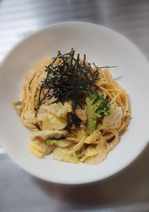 キャベツとツナの野菜パスタ☆-レシピのメイン写真