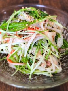 大根と水菜のポン酢マヨサラダ-レシピのメイン写真