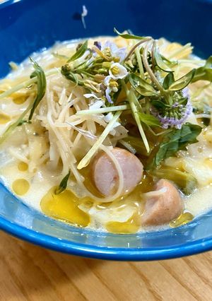 ヨーグルトと塩麹のスープビーフン-レシピのメイン写真