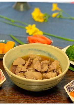 調味料はたったの2つ!絶品鶏レバーの煮物-レシピのメイン写真