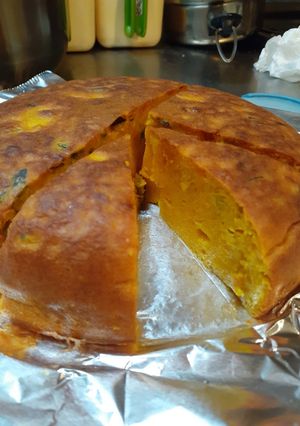 かぼちゃのしっとり炊飯器ケーキ-レシピのメイン写真