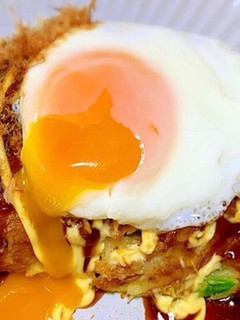 【お好み焼き風】具材2つでお手軽!?-レシピのメイン写真
