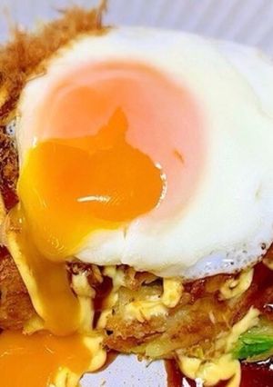 【お好み焼き風】具材2つでお手軽！？-レシピのメイン写真