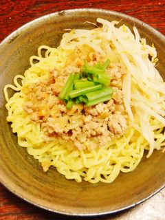 かんたん!台湾の肉味噌まぜそば・本場の味-レシピのメイン写真