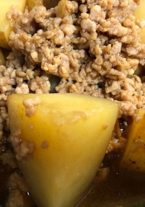 新じゃがのそぼろ煮(カレー味)-レシピのメイン写真