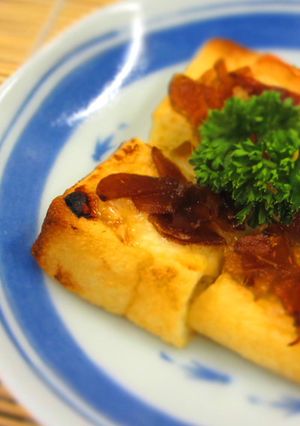甘露しょうが煮のおあげチーズ焼き-レシピのメイン写真