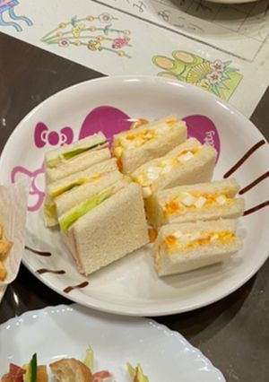 春キャベツ入り☆サンドウィッチ☆入学式-レシピのメイン写真