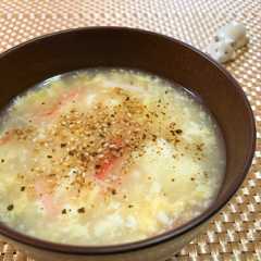 適当でOK☆卵と豆腐のとろとろスープ-レシピのメイン写真