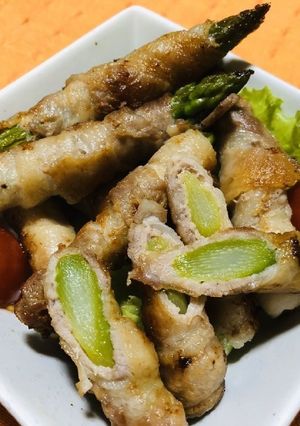 肉巻きアスパラ-レシピのメイン写真