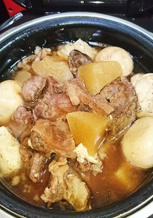 炊飯器でトロトロ牛すじの煮込み(^-^)-レシピのメイン写真