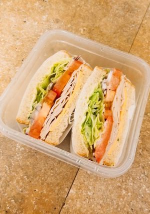 ☆ボリューム満点ハムサンドイッチ☆-レシピのメイン写真