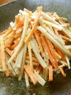ごぼうとにんじんのサラダ♪ごま風味♪-レシピのメイン写真