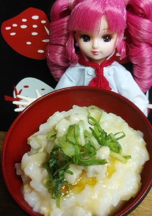 リカちゃん♡ホタテ出汁で鶏と卵のお粥さん-レシピのメイン写真