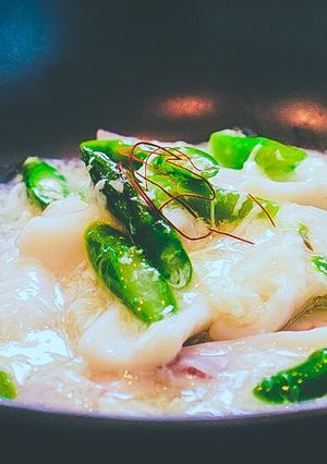 65℃ 低温調理 ヤリイカ 卵白あんかけ-レシピのメイン写真