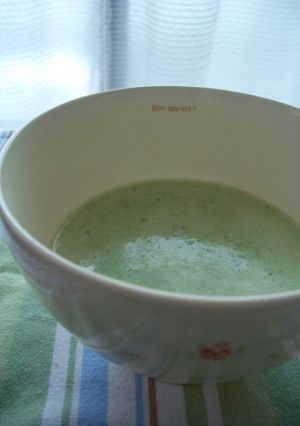 レンジとＦＰで☆いんげんのクリームスープ-レシピのメイン写真