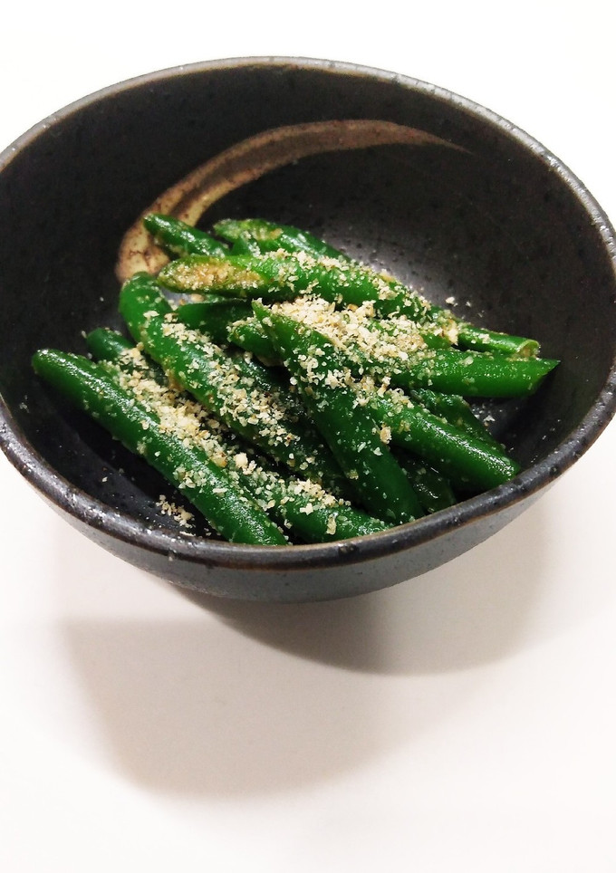 ３分でいんげんのごま和え-レシピのメイン写真