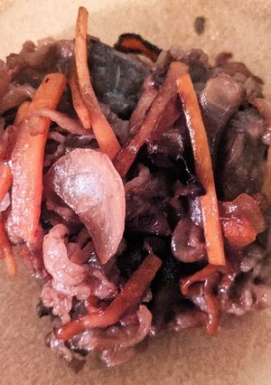 デミグラス風赤ワイン牛肉炒め-レシピのメイン写真