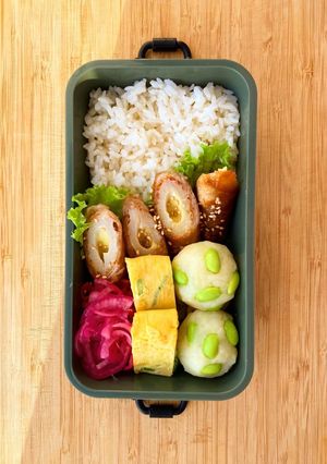 お弁当◎チーズinちくわの豚肉巻き。-レシピのメイン写真