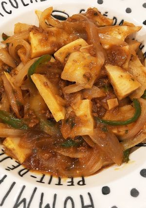 麻婆たけのこ☆麻婆豆腐の素で簡単に!-レシピのメイン写真