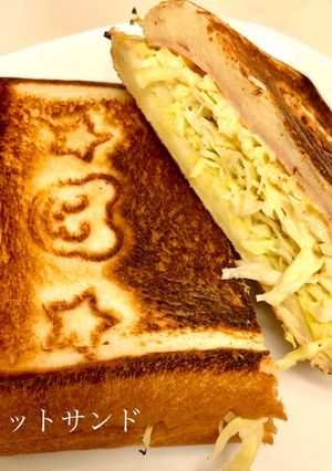モリモリキャベツのホットサンド-レシピのメイン写真