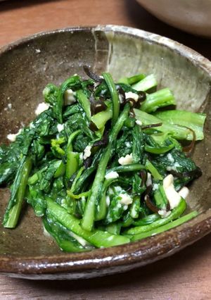 簡単！菊菜の副菜-レシピのメイン写真