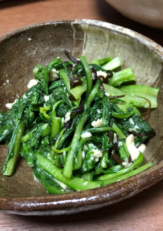 簡単！菊菜の副菜-レシピのメイン写真