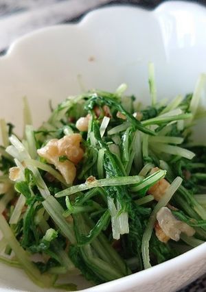 水菜と胡桃のお浸し-レシピのメイン写真