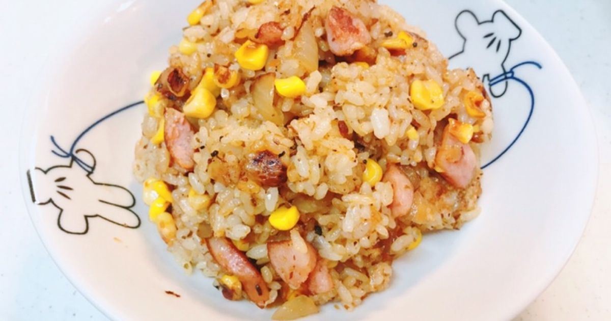 コーンと玉ねぎ炒飯 by ☆SRmama☆ 【クックパッド】 簡単おいしい