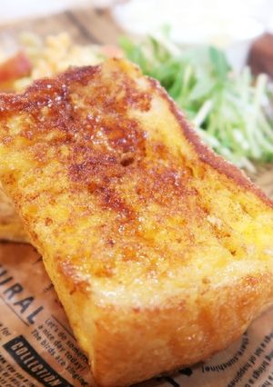 カリッ♡ふわっ♡贅沢フレンチトースト♪-レシピのメイン写真