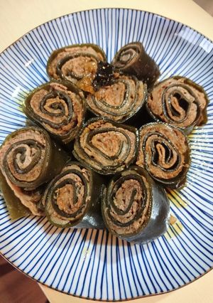 昆布の牛肉巻き-レシピのメイン写真