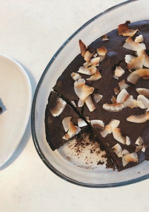 ココナッツチョコレートブラウニー-レシピのメイン写真