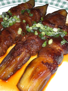 ナスの肉巻まっきー♪-レシピのメイン写真