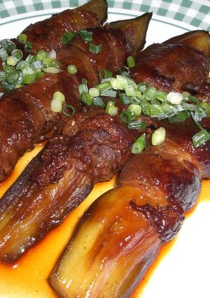 ナスの肉巻まっきー♪-レシピのメイン写真