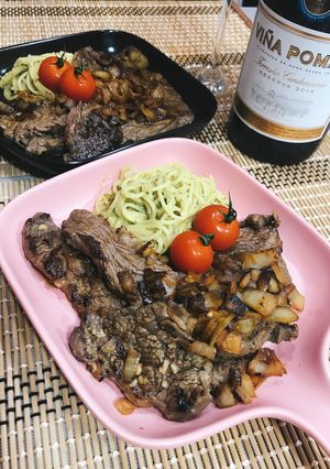 高級に見える安いステーキ〜とても柔らかい-レシピのメイン写真