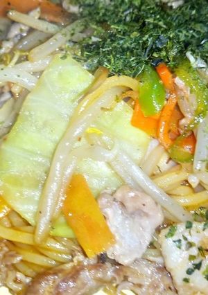 パスタde焼きそば。(笑)-レシピのメイン写真