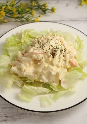 簡単！チキンマカロニサラダ-レシピのメイン写真