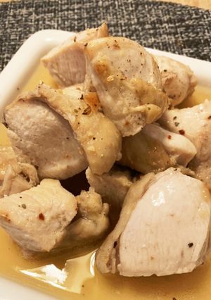 糖質制限にも！鶏胸肉のぱくぱく焼き♡-レシピのメイン写真