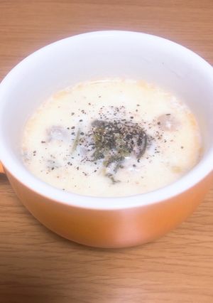 冷蔵庫の余物消費！簡単牛乳スープ-レシピのメイン写真