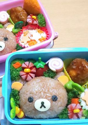 キャラ弁 リラックマ-レシピのメイン写真