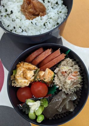 ハム焼き弁当-レシピのメイン写真