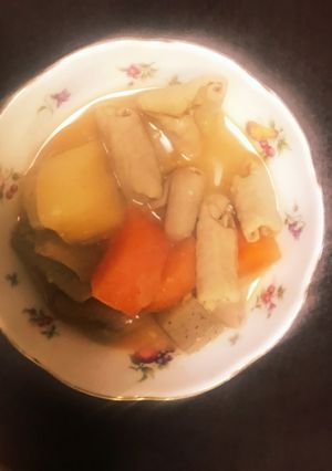 味噌もつ煮-レシピのメイン写真